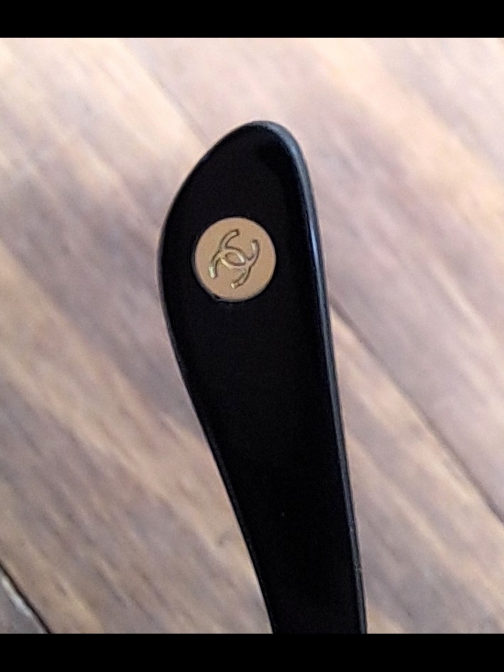 Authentic Chanel Acetate Crystal CC Sunglasses - Picture 5 of 9